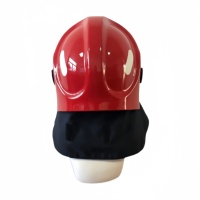 Casque de pompier américain 2026 en promotion avec protection du cou et du crâne pour la lutte contre les incendies chimiques