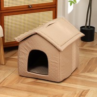 Nouvelle Tente-Niche Pliable pour Chien et Chat – Abri Intérieur pour Animaux Domestiques et Chiens de Petite Taille