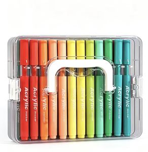 Marqueur acrylique pour l'art <span class=keywords><strong>des</strong></span> enfants - Stylo à <span class=keywords><strong>encre</strong></span> intelligente haute capacité à contrôle de la quantité <span class=keywords><strong>d</strong></span>'<span class=keywords><strong>encre</strong></span>, mélangeable, pour aquarelle - Product Image 3