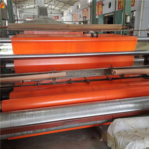 Противопожарные оранжевый цвет сварки одеяло ПВХ покрытием Ткань из стекловолокна - Product Image 6