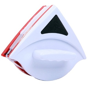 Limpiacristales de Alta Calidad, Triangular, para Limpiar Esquinas, Limpiador de Vidrio de Doble Cara, Limpiacristales Magnético Resistente - Product Image 1