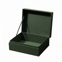 Boîte rigide à rabat magnétique, emballage en carton recyclable imprimé sur mesure pour bijoux, montres, petits accessoires électroniques