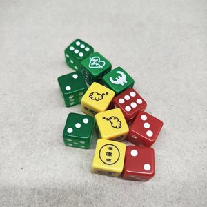 Dados de campaña DnD personalizados dados acrílicos dados poliédricos para juegos - Product Image 2