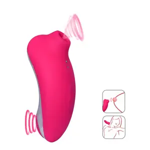 Ausgewählte niedrige Preise 8 Vibrationen Saugen Lecken Modus Spielzeug Vibrator für Frauen saugt das vibrierende Massage gerät