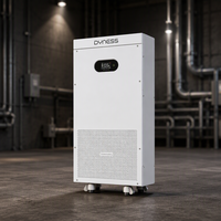 Batterie de stockage d'énergie mobile à basse tension Dyness PowerBrick SC 16,076 kWh sur roues, batterie LFP 51,2 V 314 Ah pour l'énergie solaire résidentielle