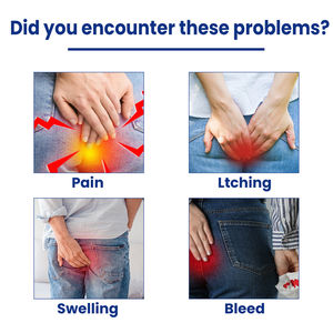 OUHOE 20g Pommade Anti-Hémorroïdes Soulageant la Douleur, les Démangeaisons et les Saignements - Product Image 3