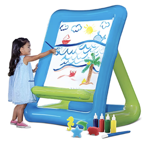 Chevalet d'art <span class=keywords><strong>gonflable</strong></span> pour enfants <span class=keywords><strong>Station</strong></span> créative extérieure facile à nettoyer pour jeunes artistes, <span class=keywords><strong>peinture</strong></span> pour tout-petits et activité <span class=keywords><strong>de</strong></span> jeu dans la cour - Product Image 4