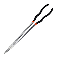 Pince à bec long professionnelle en acier au carbone 0 45 90 16 pouces, multifonction, DIY, OEM, poignée souple
