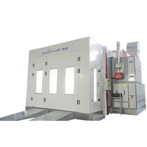 Cabine de peinture automobile à chauffage électrique LXD2, système infrarouge 37KW, certifié CE - Product Image 4