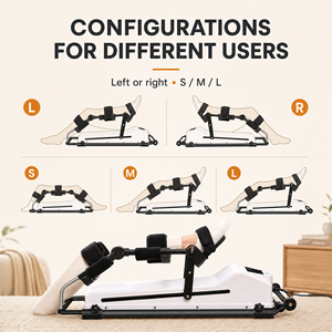 Órtese de Joelho Articulada Modelo X1002 em Aço Inoxidável para Reabilitação de Adultos com Controle de Amplitude de Movimento (ROM) para Uso Hospitalar - Product Image 5