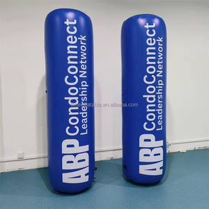 Colonne gonflable personnalisée avec pompe à air électrique, design de marque, étanche, pour événements en plein air - Product Image 3