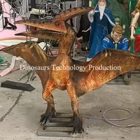 Su Parkı Animatronik Dinozor Robotu Gerçekçi Pterosaurus Modeli Satılık