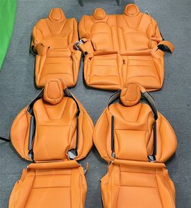 Fundas de Asiento de Coche Personalizables YLC, Kits Interiores Completos, Directo de Fábrica, para Tesla, Accesorios Interiores para Automóviles - Product Image 5