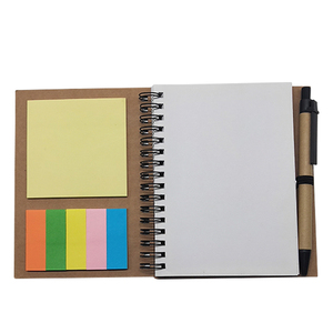 Libreta de Notas Adhesivas Personalizada con Logotipo, Encuadernación en Espiral A5, Tapa Dura, Cubierta de Papel/PP, Venta al por Mayor - Product Image 2