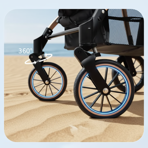 Poussettes pliables et légères, 3 en 1, voyage réglable, poussette pour bébé thaïlande avec siège <span class=keywords><strong>auto</strong></span>, 3 ans - Product Image 4