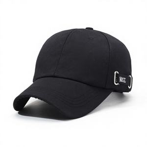 Casquette de baseball 6 panneaux en coton de haute qualité, non structurée, à bord incurvé, pour le sport, le cyclisme et les voyages, avec broderie et impression personnalisées - Product Image 1