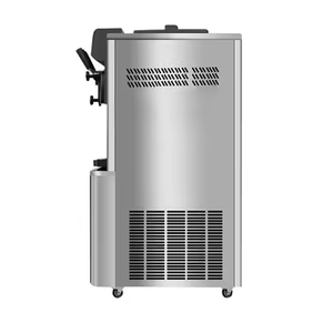 Máy làm kem que thân bằng thép không gỉ dày Máy làm kem gelato hoàn toàn tự động Máy làm kem mềm hình nón Sundae - Product Image 5