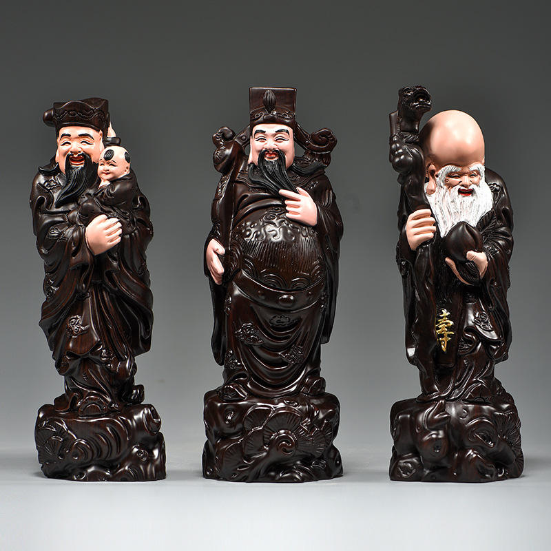 ไม้จันทน์ Fu Lu Shou