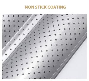 Talang Air Roti Prancis 2/3/4, Panci Baguette Berlubang Tidak Lengket, Cetakan Memanggang Roti untuk Memanggang - Product Image 6