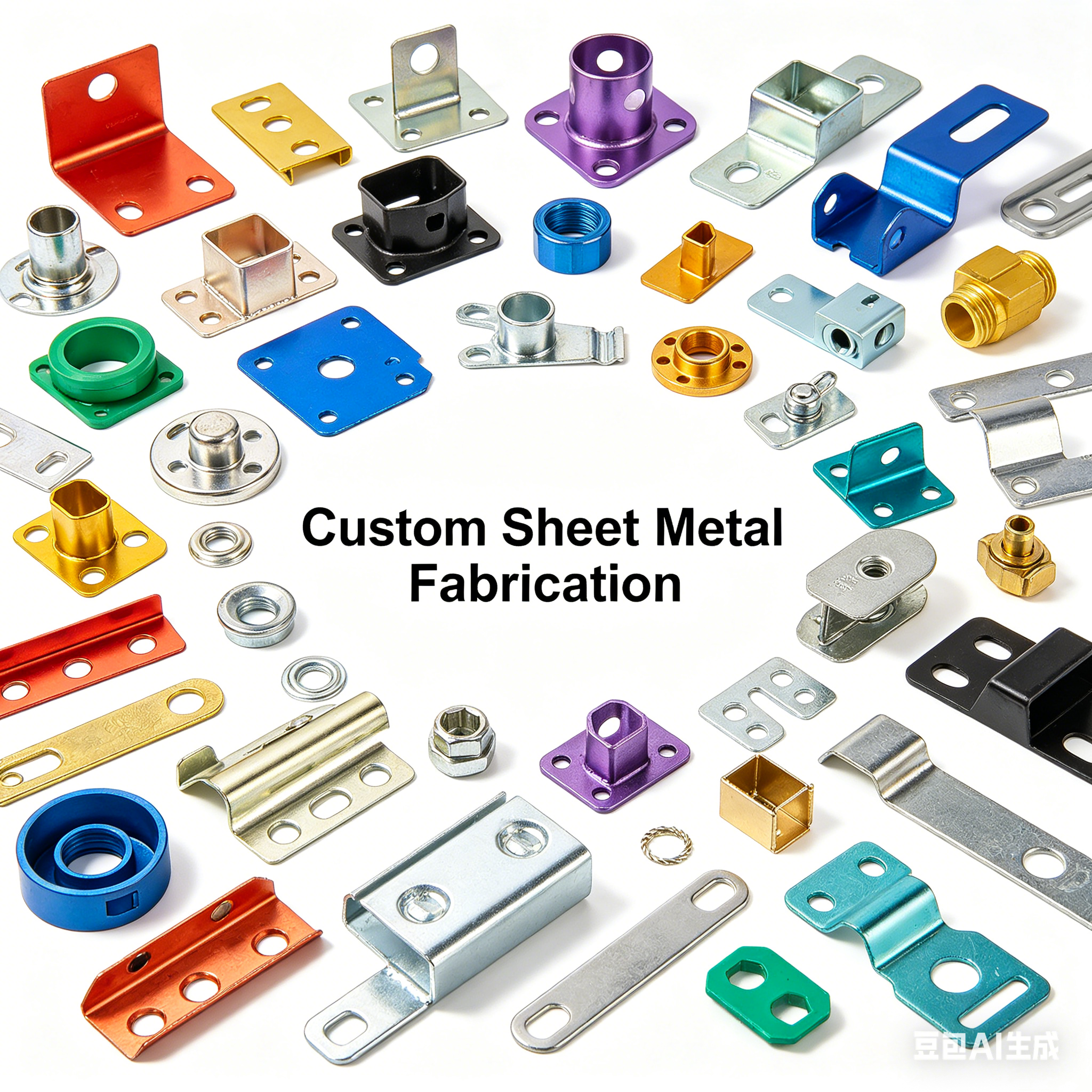 Custom Sheet Metal Fabrication Cutting Stamping Bending Welding Stainless Steel Aluminum Iron Steel Hardware Fabrication Service