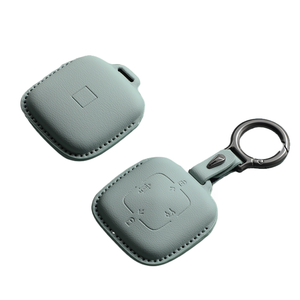 Funda para Llave de Coche para Zeekr <span class=keywords><strong>X</strong></span> 001 007 009 7x 007gt, Color Original del Coche, Funda de Cuero para Llave de Coche, Accesorios de Adorno - Product Image 1