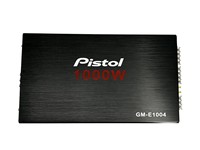 Amplificateur de puissance de voiture 4 canaux classe AB 1200W de pointe à haute sensibilité avec SNR de 90-100dB et 14,4V pour une qualité sonore améliorée