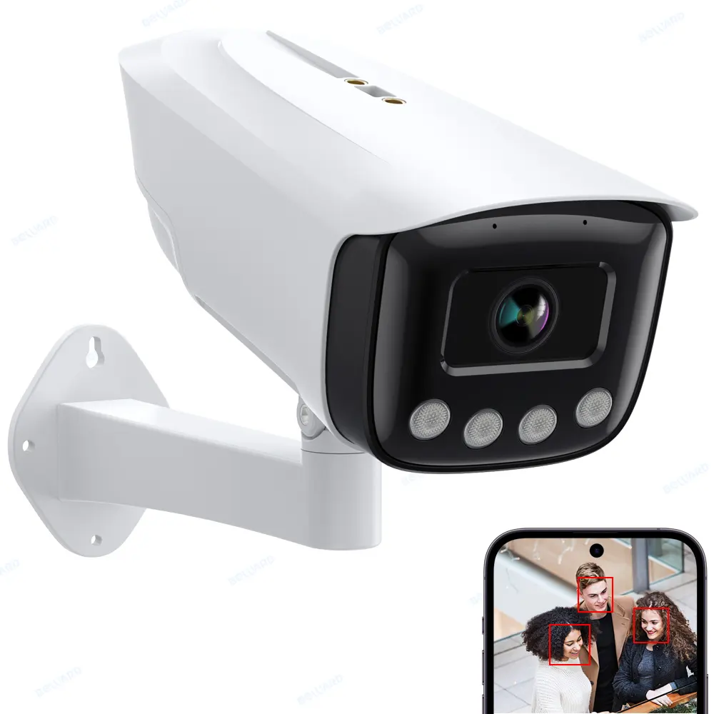 4MP Face Detection 2.8-12mm Lens IP CCTV Network Face Recognition Security Camera