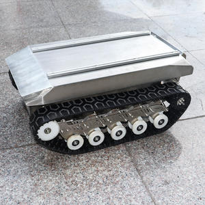 ระบบติดตามยางรถ ATV ขนาดเล็กแพลตฟอร์มแชสซีสำหรับหุ่นยนต์บรรทุกน้ำหนัก40กก. ระบบ TINS-6H ออฟโรด - Product Image 3