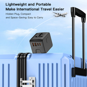 Universal USB Electrical Plug Universal Travel <strong>Adapter</strong> Travel Cheap Charger Plug Universal Power Plug Adaptor - Product Image 4