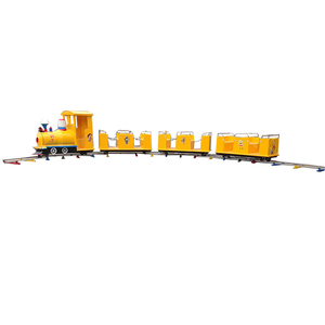 Hot Sale Shopping Mall Attraction Tourist Battery Amusement Park Ride <b>Train</b> Track Rail Kids And Adult Rides <b>Mini</b> <b>Train</b> For Sale - Product Image 2