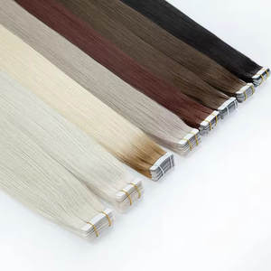 100% Remy brésilien vierge <span class=keywords><strong>cheveux</strong></span> humains Double dessiné Invisible sans couture bande dans les extensions de <span class=keywords><strong>cheveux</strong></span> pour les femmes - Product Image 3