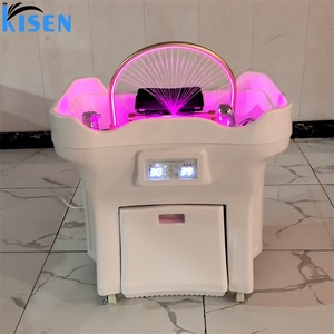 Kisen Luxury Hair Washing Head Therapy SPA sans plomberie, bac à shampoing portable avec réservoir d'eau pour salon de beauté - Product Image 5