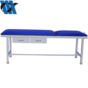 Table <span class=keywords><strong>d</strong></span>'<span class=keywords><strong>examen</strong></span> médicale en acier avec tiroirs pour clinique et hôpital - Product Image 4