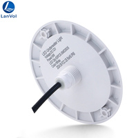 Lampe LED de piscine LanWo 8W à montage en surface, design fin et givré, connectivité Wi-Fi Tuya, alimentation DC12V, éclairage subaquatique – Nouveauté très demandée