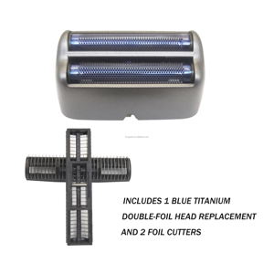 New Replacement UV <strong>Foil</strong>&amp;cutter Kits <strong>for</strong> BaBylissPRO UV Metal <strong>Foil</strong> Double <strong>Head</strong> <strong>Shavers</strong> <strong>Head</strong> Replace Blades Ultraviolet Rays - Product Image 5