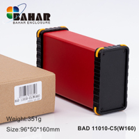 BAD 11010, fuente de alimentación de carcasa de aluminio directa de fábrica, chasis de instrumento de carcasa de alta calidad, gabinete DIY para BAHAR