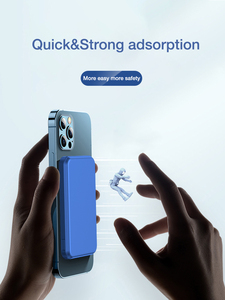 Banco de energía inalámbrico de <span class=keywords><strong>10000mAh</strong></span> Interfaz de cargador rápido magnético Batería <span class=keywords><strong>externa</strong></span> multifunción para iPhone <span class=keywords><strong>Samsung</strong></span> - Product Image 2