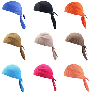 מכירה לוהטת קידום מכירות פוליאסטר זוג מותאם אישית לוגו כובעי Durag מצנפת סט - Product Image 5