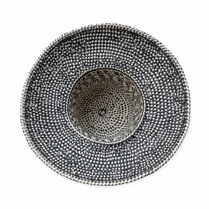 Sombrero de Sol de Hojas de Palma Lontar Naturales con Diseño Étnico Pintado a Mano y Bordado para Viajes, Pesca, Playa, Uso al Aire Libre, Unisex - Product Image 6