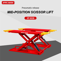 Ascenseur hydraulique pour voiture de marque OEM élévateur à ciseaux portable de taille moyenne pour voiture à vendre