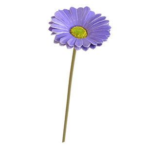 Fleurs artificielles Gerbera Yoshinobu en vase, multicolores, en PU, décoration moderne pour la maison et le bureau - Product Image 5
