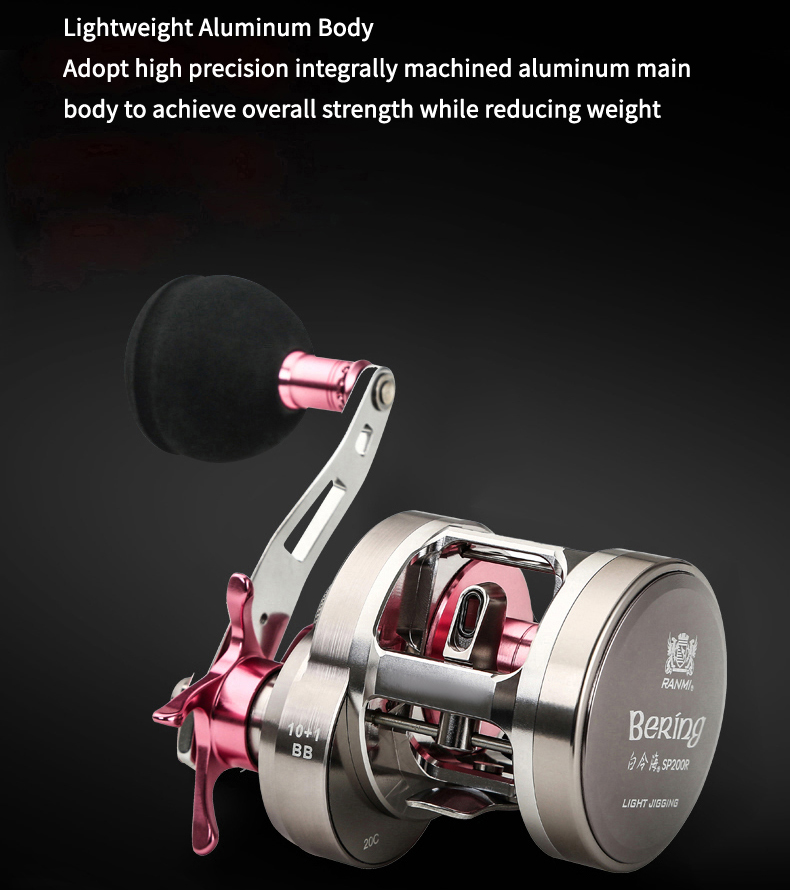 RYOBI RANMI BERING SP200左手ライトジギングメタルリール塩水