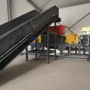 Professional Double Shaft Shredder Equipment Biomass Shredder <b>Machine</b> Rubber <b>Tire</b> Shredding Recycling Equipment - Product Image 5