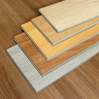 LVT Klick-Bodenbelag PVC Vinyl-Bodenbelag Planke Holzoptik Fleckenresistent Einfache Installation für Schlafzimmer