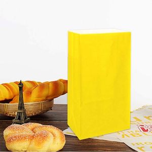 Sacs en papier écologiques durables de petite taille pour fêtes, sacs cadeaux, sacs pour collations, sandwichs, sacs de courses légers - Product Image 3