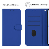 Étui portefeuille en cuir PU coloré Minibook pour Samsung Galaxy S25 Plus S24 Ultra S23