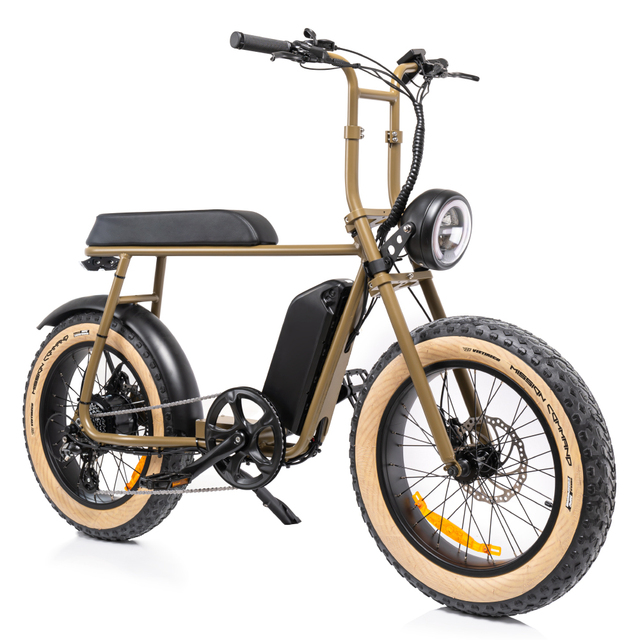 Mario Ebike Retro Style Cheap Electric Fat Bike with 500w Rear Hub Motor