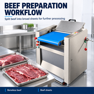Machine à découper le bœuf désossé pour les boucheries et les ateliers de transformation de la viande - Product Image 5