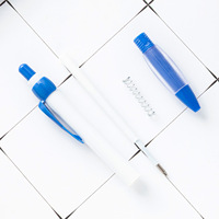 Stylo bille promotionnel rose en plastique avec ruban de sensibilisation au cancer du sein – Cadeau idéal