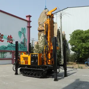 China supplier dth/air drilling rig surface blast hole full pneumatic portable dth mine drilling rig for mining